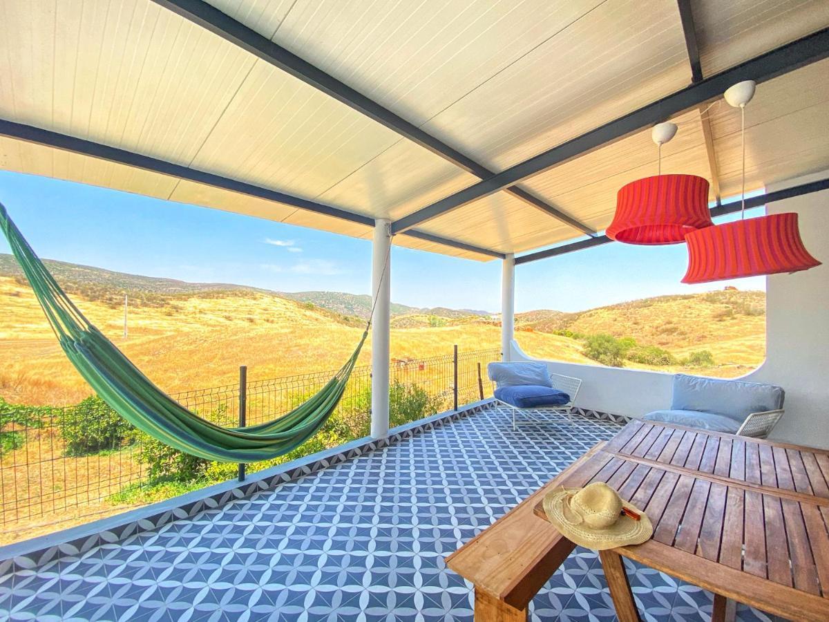 Casa Dos Chocalhos-Piscina-Perto Praia Fluvial-Vista Incrivel E Sossego Mértola Esterno foto